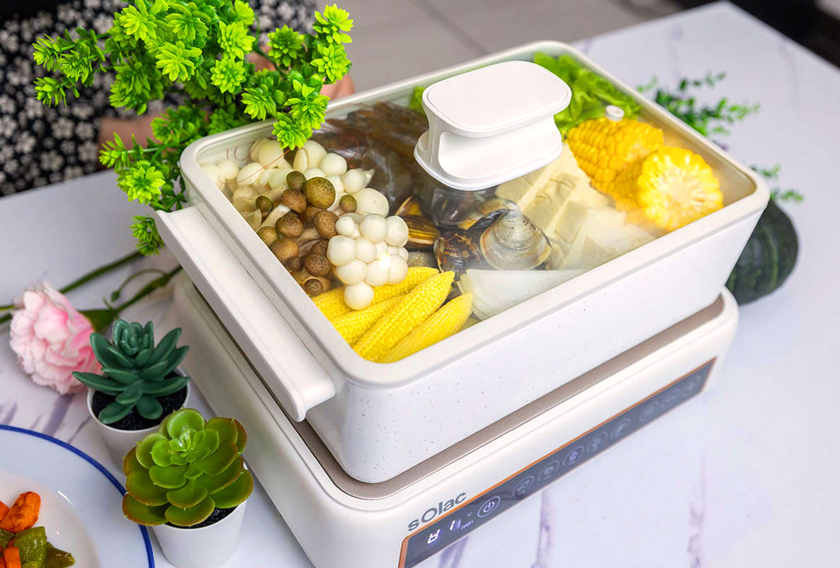 solac多功能陶瓷電烤盤smg-020w